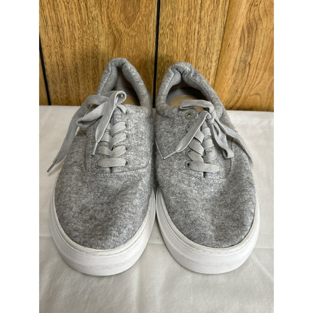 206 Collective Mark Men's Gray Lace-Up Sneakers Size 11 Casual Comfort Fabric